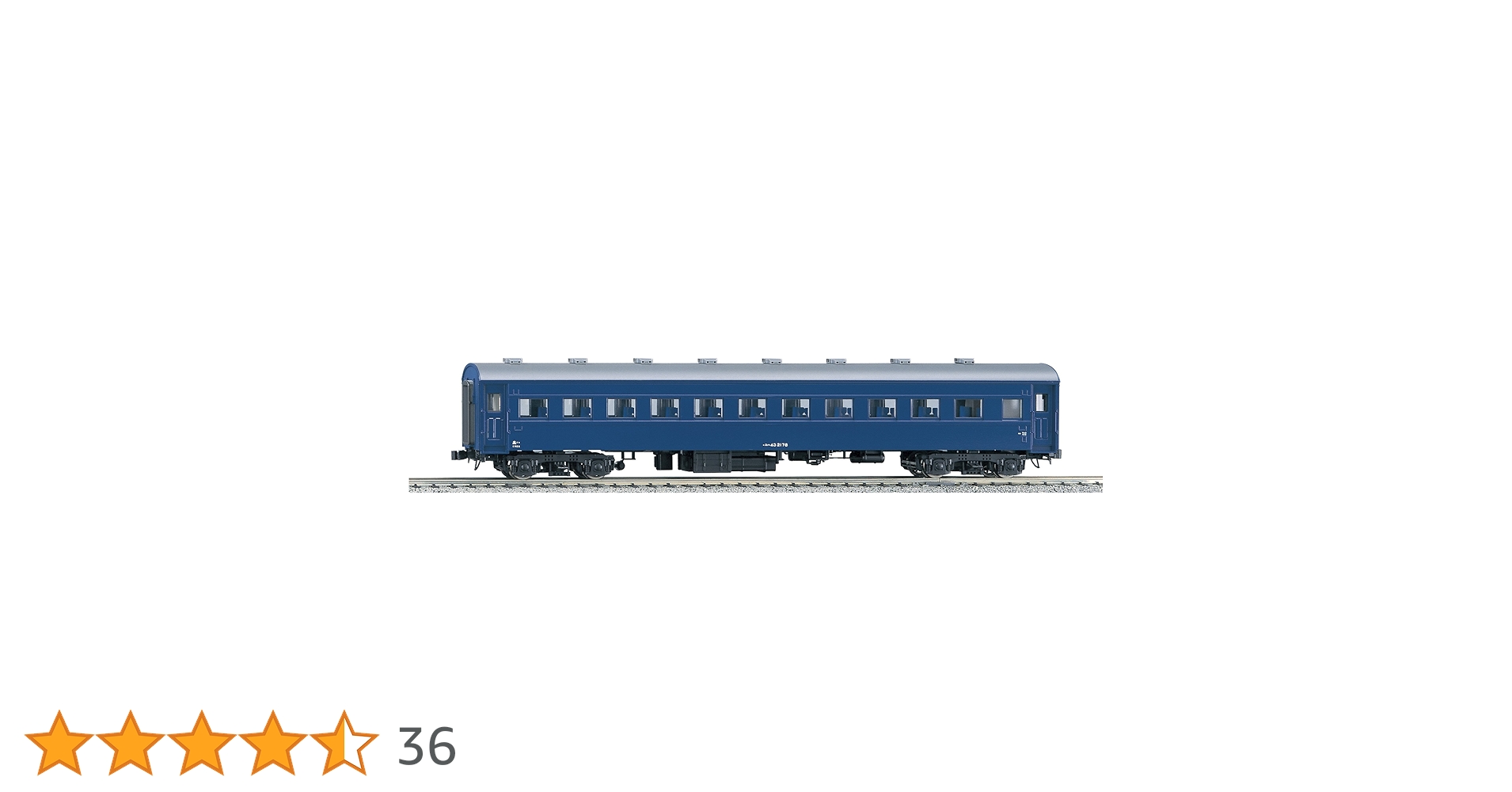 カトー　HO　スハ43 １両 ＋ スハフ42 ２両（すべてブルー） KATO鉄道模型オンラインショッピング (HO) スハ43 ブルー 改装形